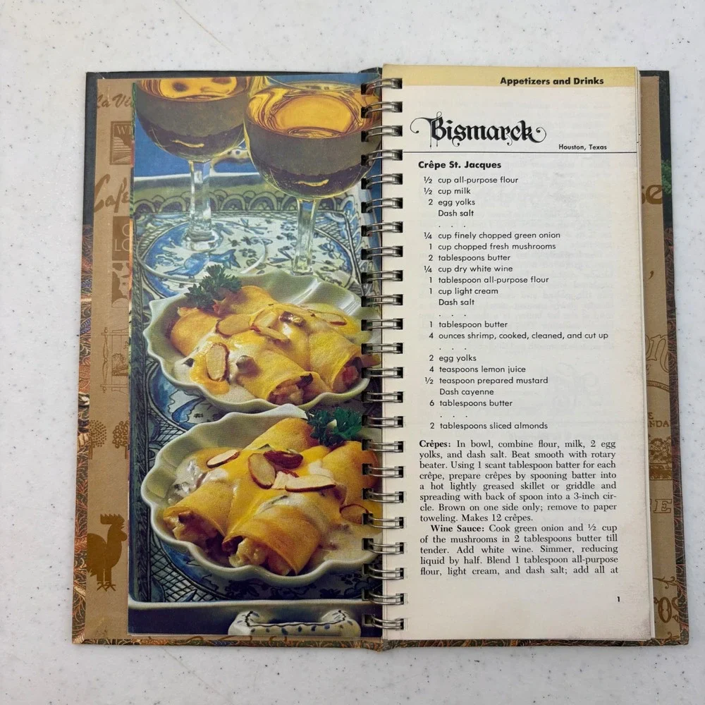 VTG Benson & Hedges 2 Cookbooks 100‎ Recipes from Great American Restaurants